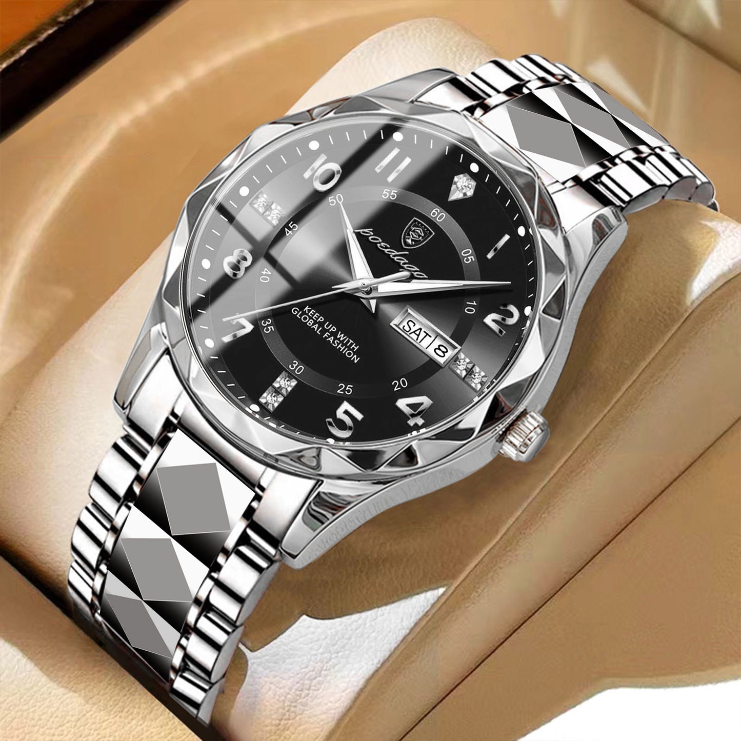 858 Prestige Collection – Sapphire Steel Timepiece