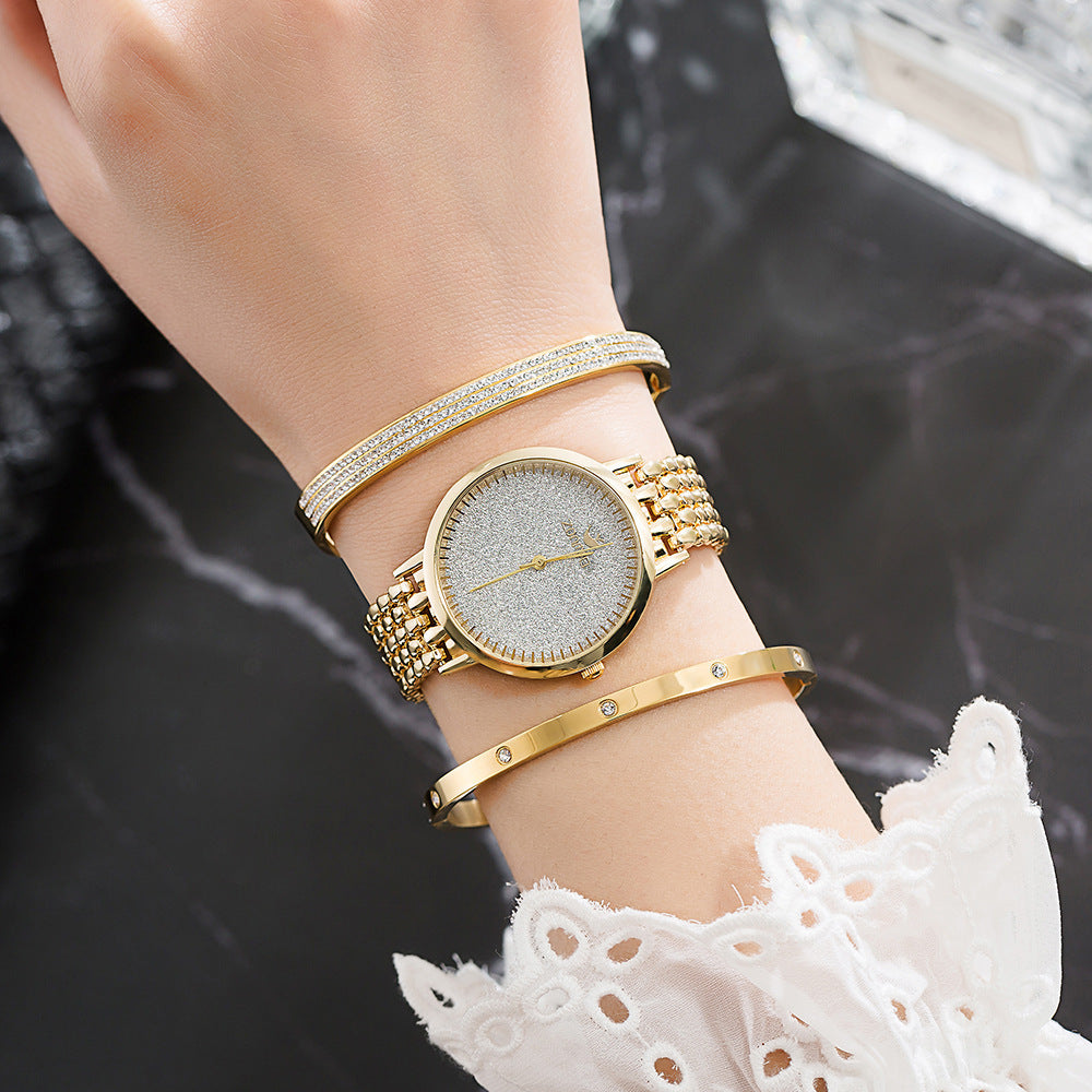 Aurora Luxe Gold Watch Set