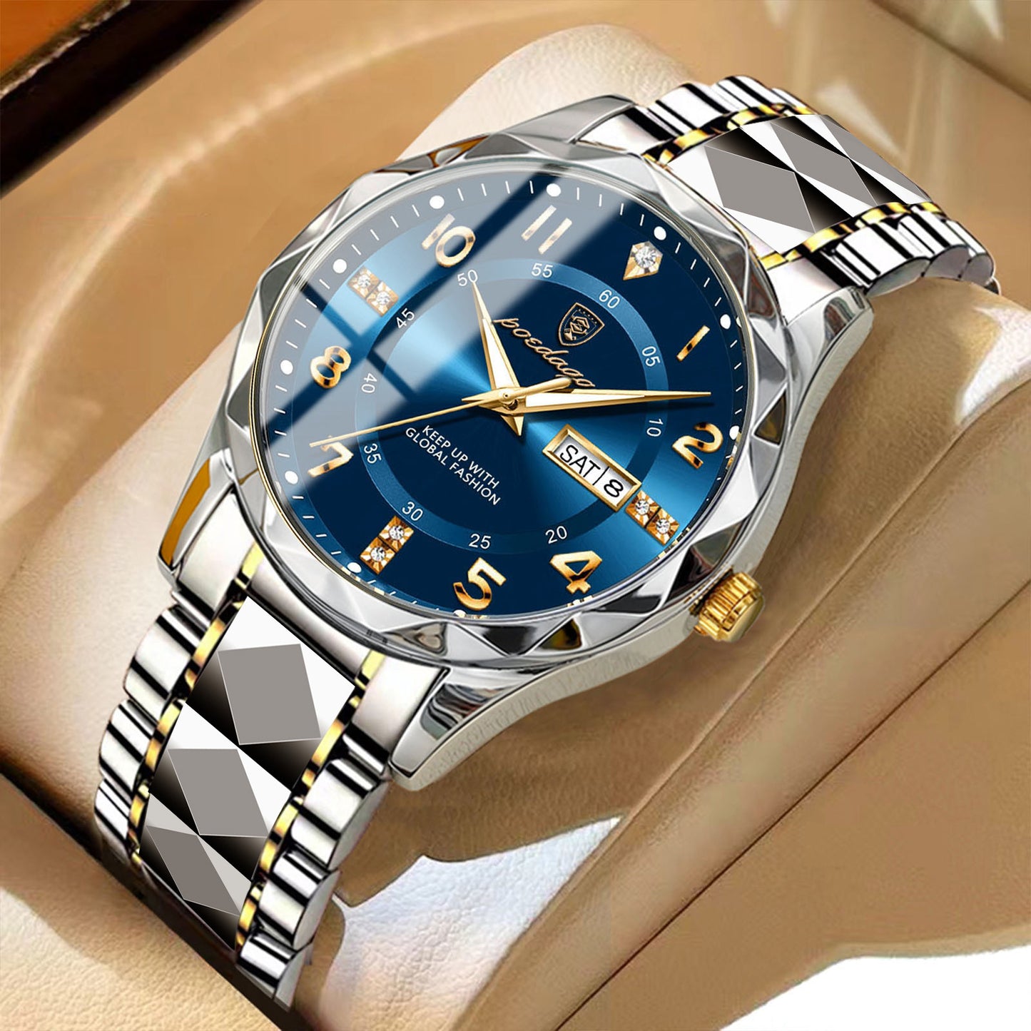 858 Prestige Collection – Sapphire Steel Timepiece