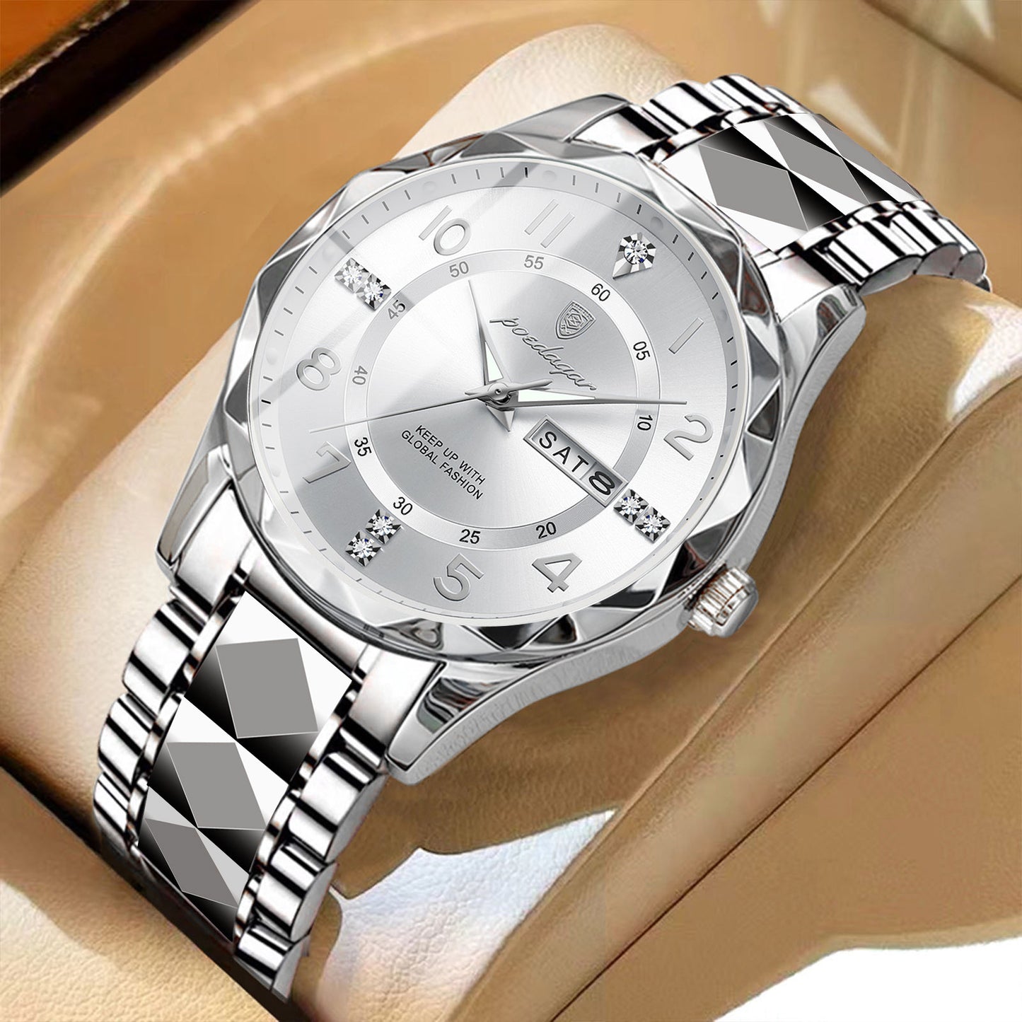 858 Prestige Collection – Sapphire Steel Timepiece