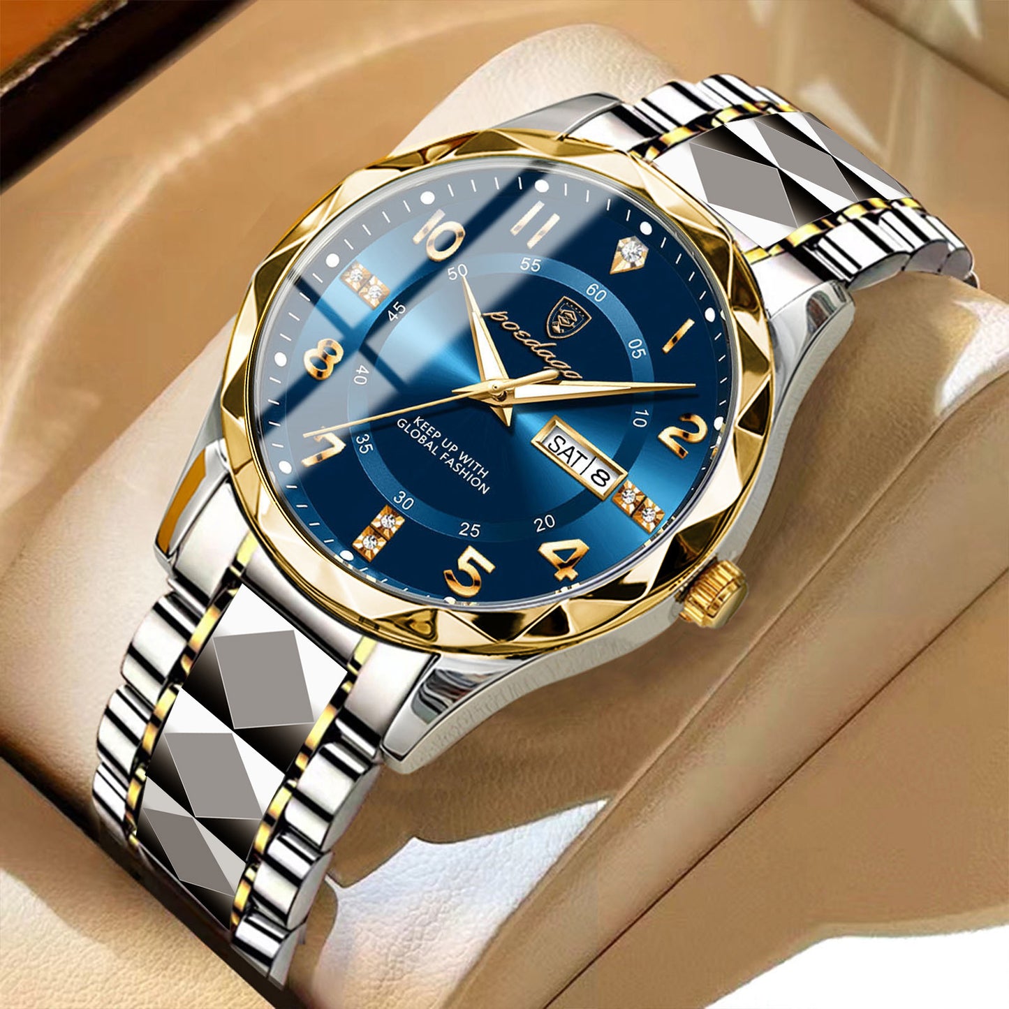 858 Prestige Collection – Sapphire Steel Timepiece
