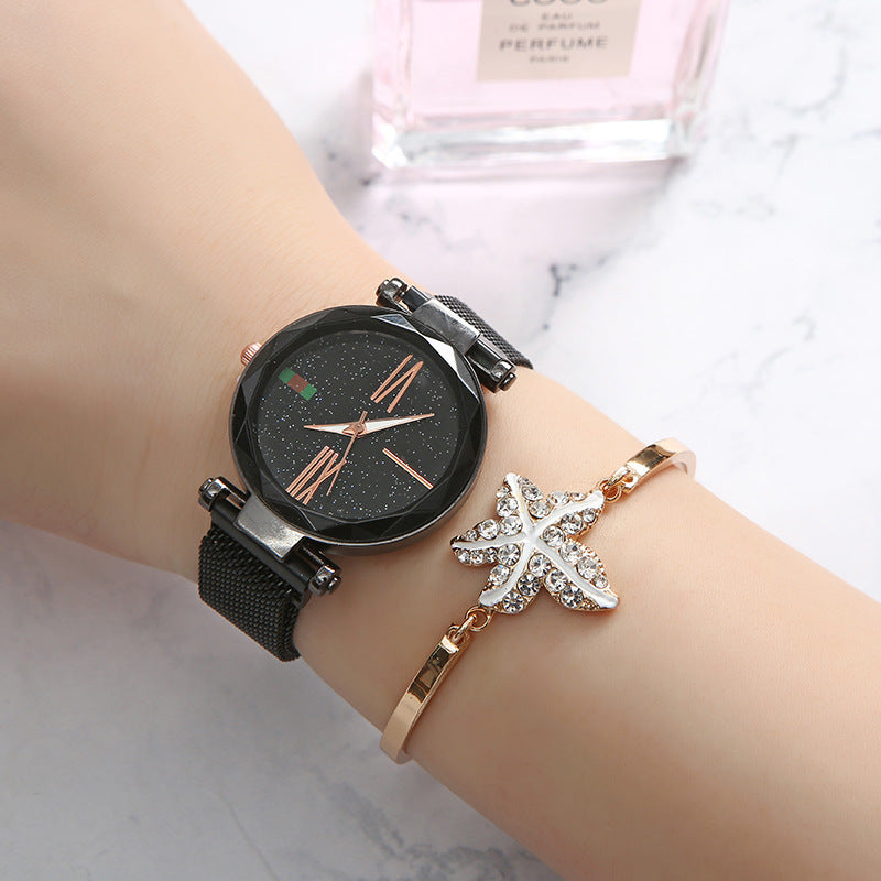 Aurora Fleur Watch & Bracelet Set