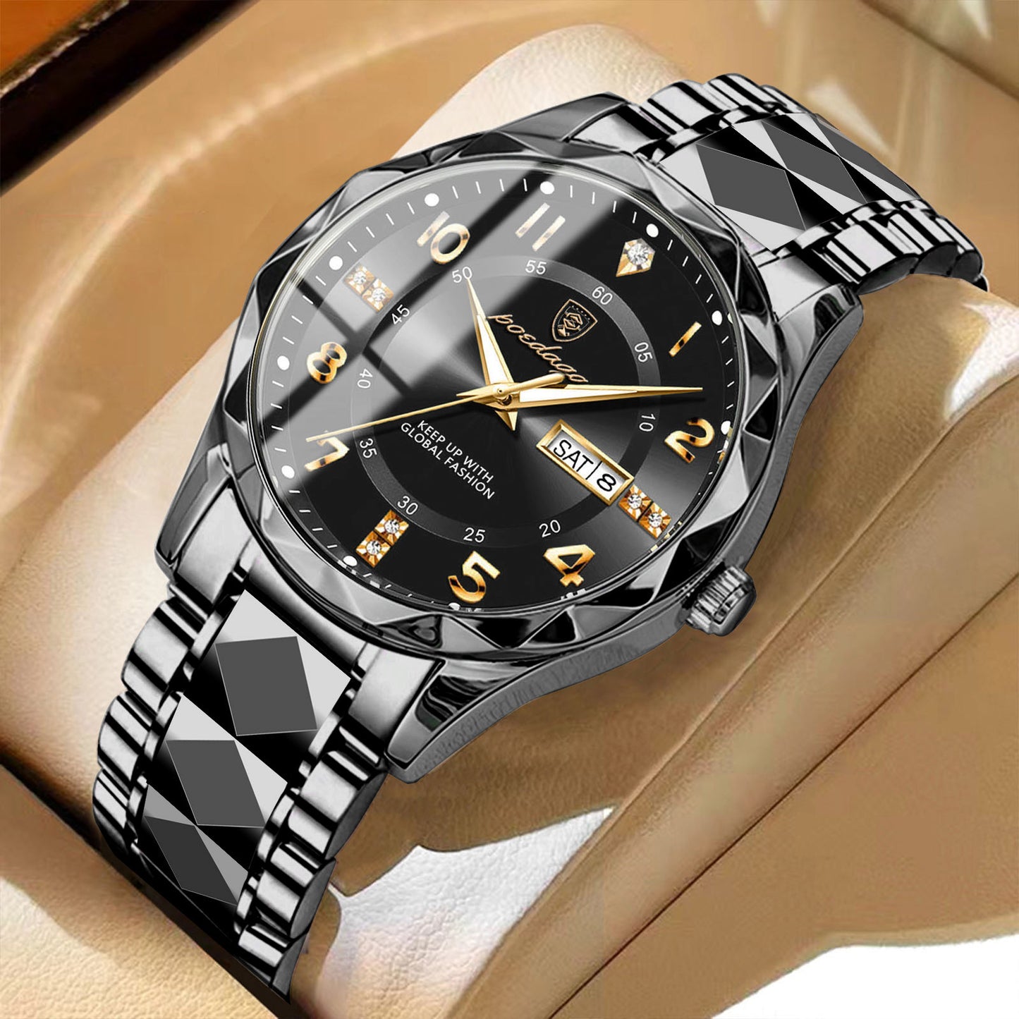 858 Prestige Collection – Sapphire Steel Timepiece