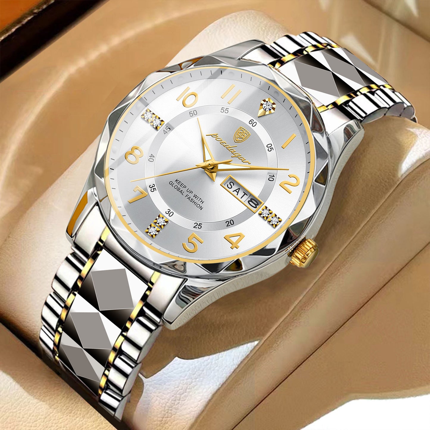 858 Prestige Collection – Sapphire Steel Timepiece