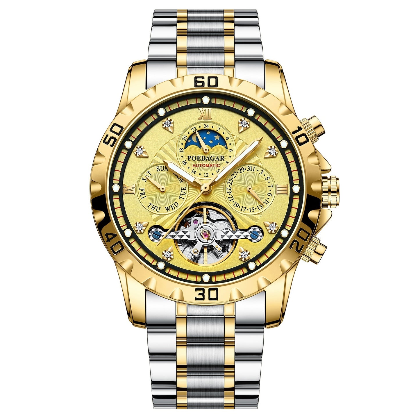 Golden Momentum Mechanical Watch