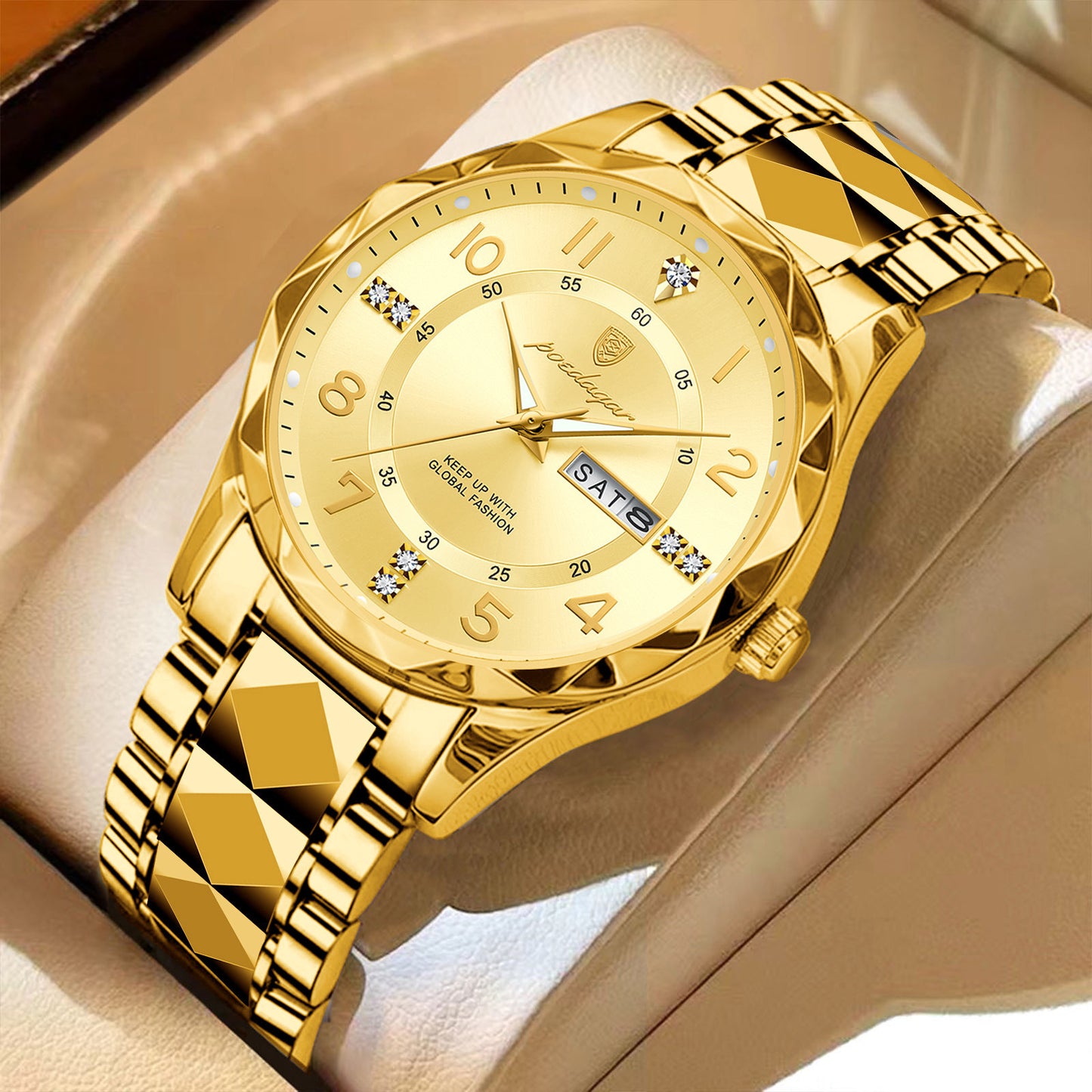 858 Prestige Collection – Sapphire Steel Timepiece