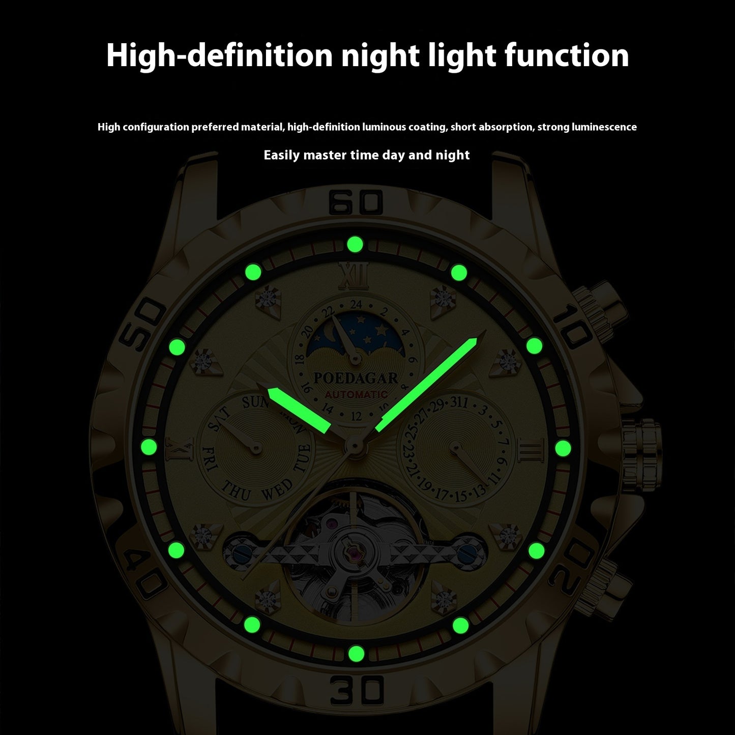Golden Momentum Mechanical Watch