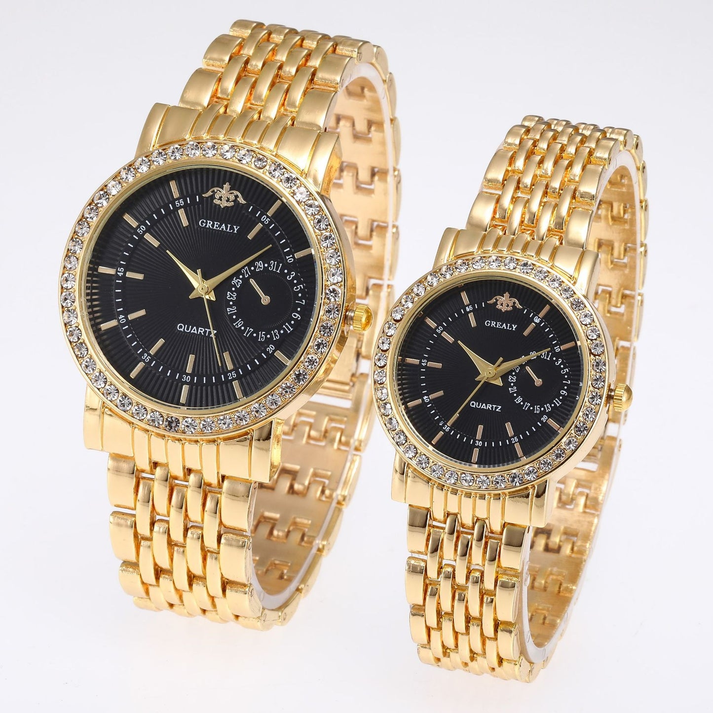 Timeless Diamond Classic Lovers’ Watch Set