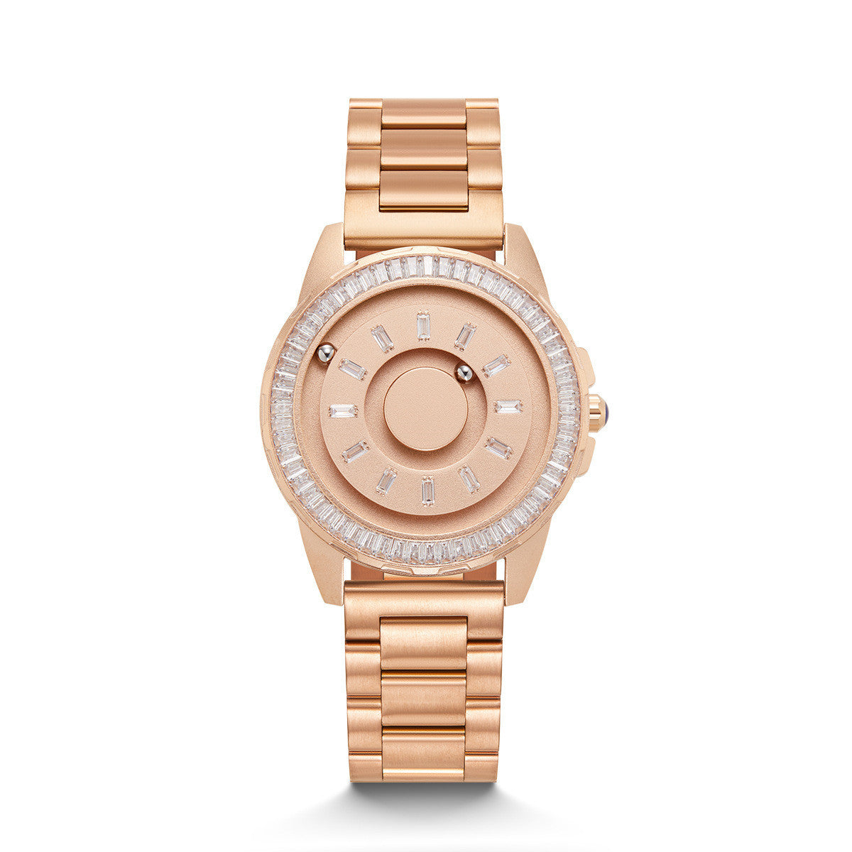 Midnight Rose Crystal Watch