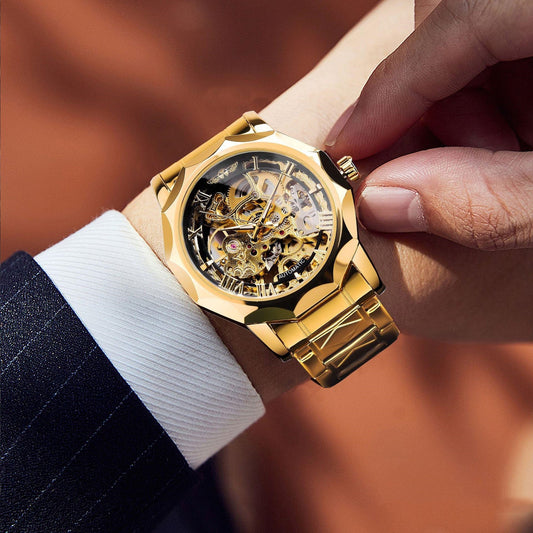 Retro Luxe Automatic Luminous Men’s Watch