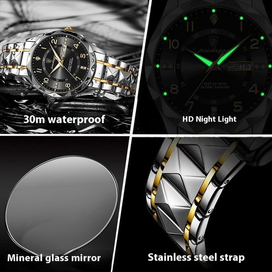 858 Prestige Collection – Sapphire Steel Timepiece