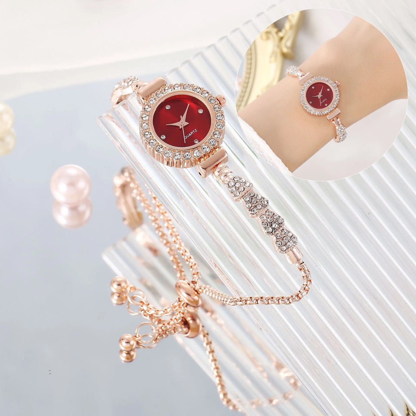 Celestia Luxe Women’s Bracelet Watch