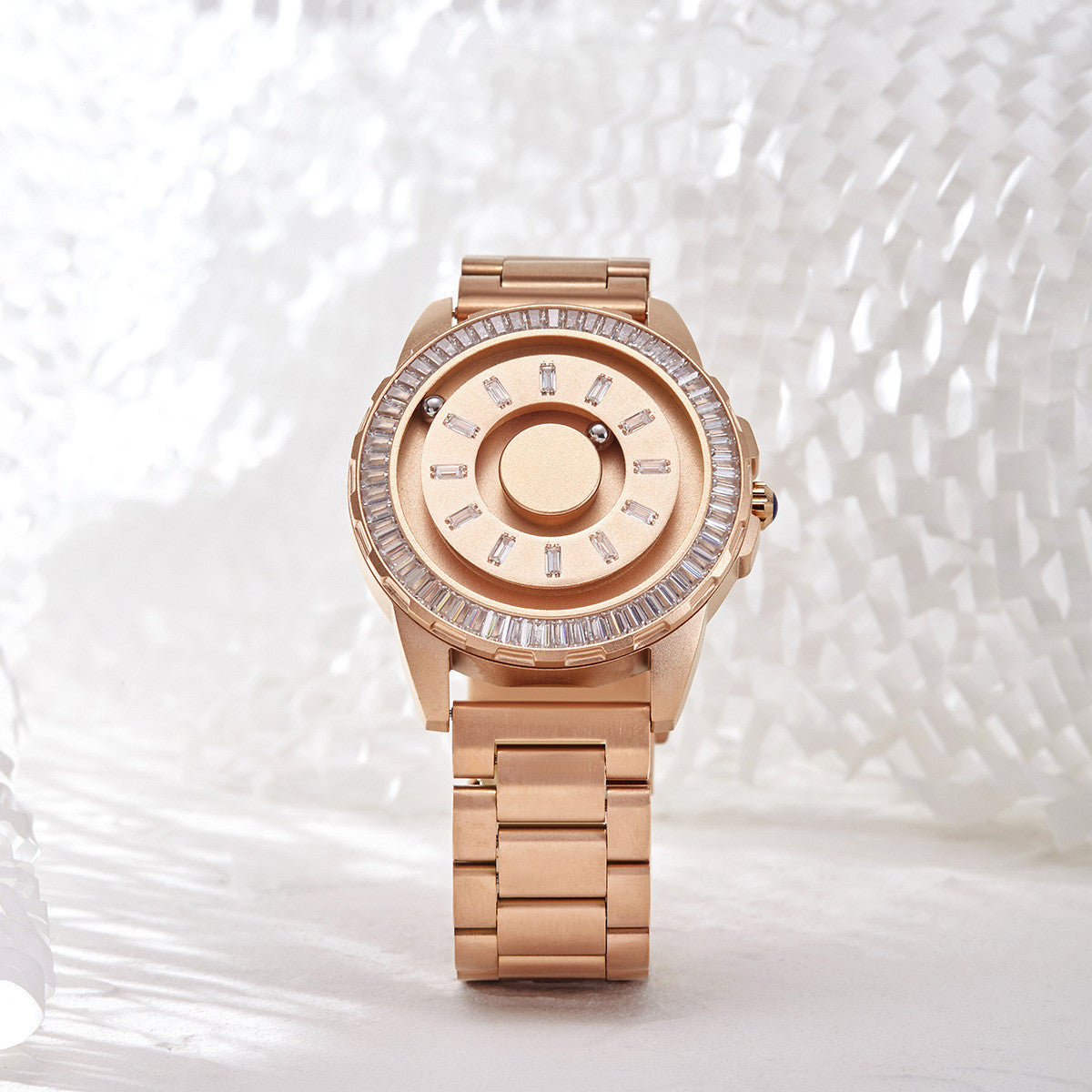 Midnight Rose Crystal Watch