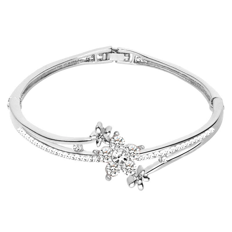 Celestia Diamond Luxe Watch & Bracelet Set