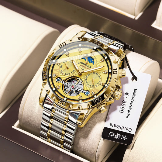 Golden Momentum Mechanical Watch