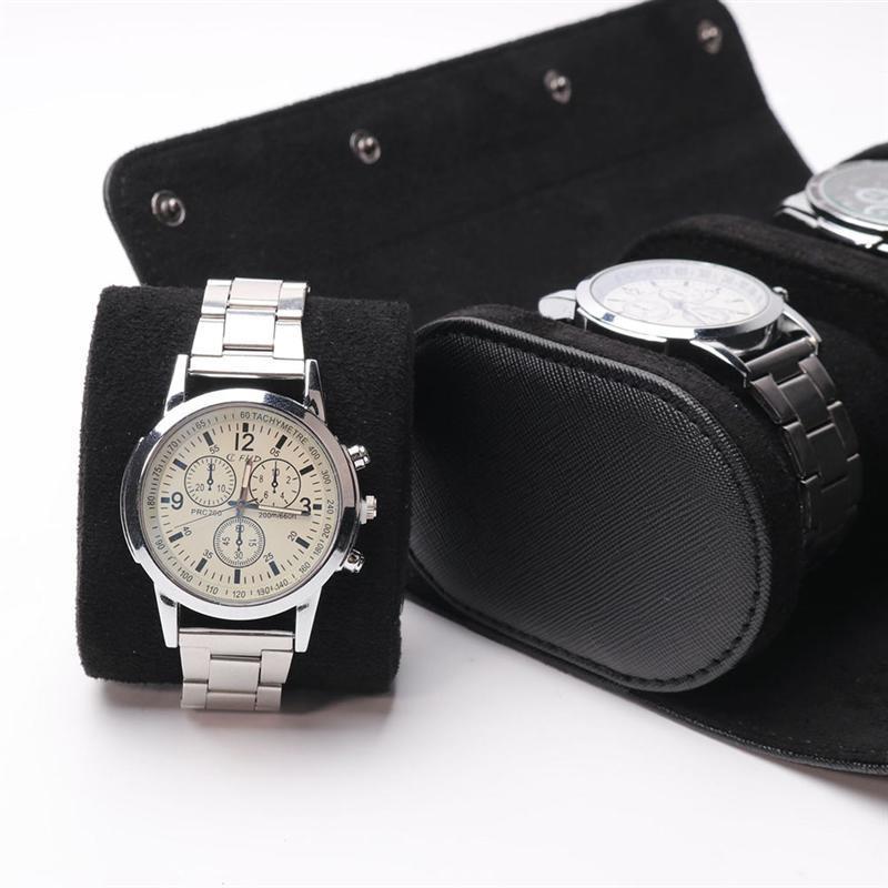 Imperial Timekeeper Leather Watch Box