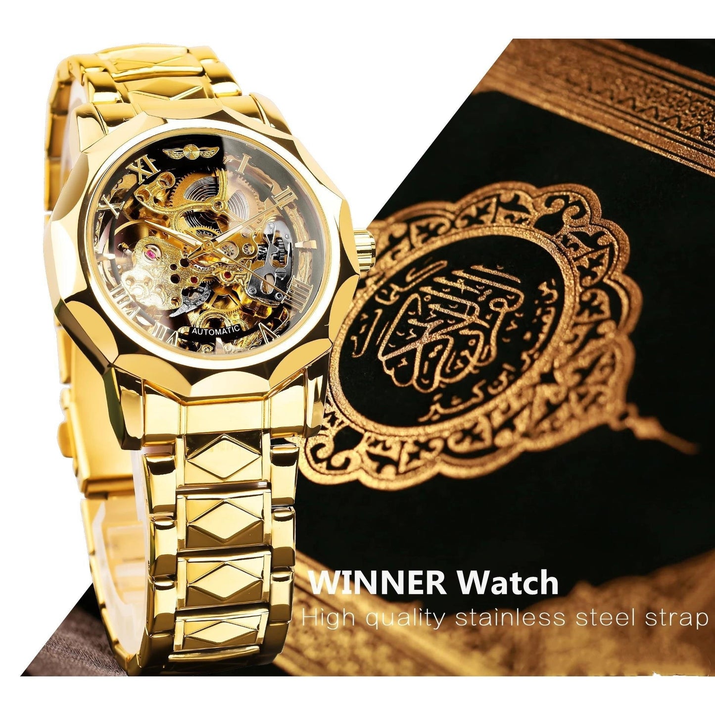 Retro Luxe Automatic Luminous Men’s Watch