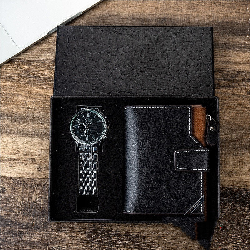 Executive Luxe Watch & Wallet Gift Set