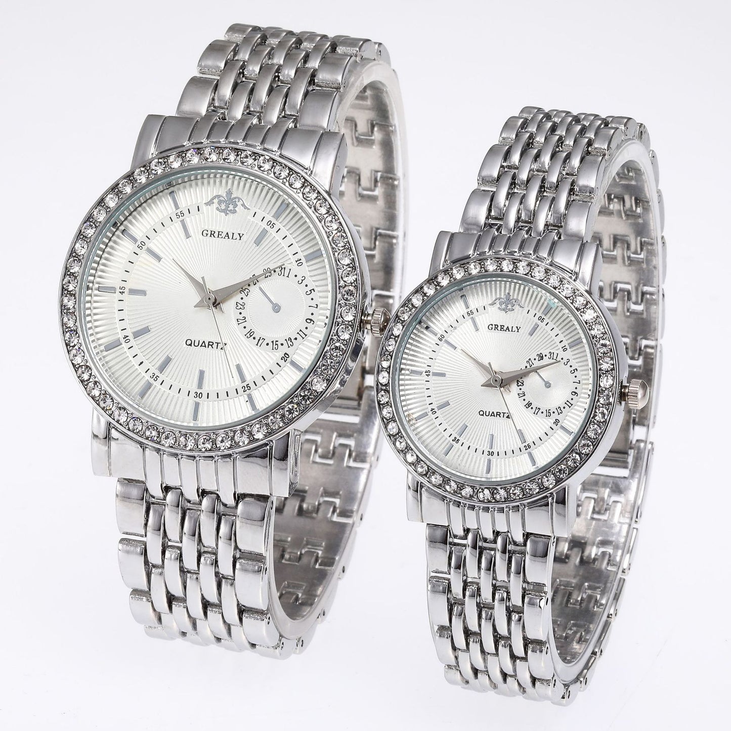Timeless Diamond Classic Lovers’ Watch Set
